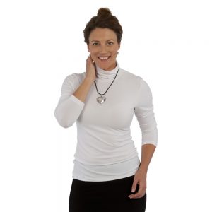 Polo Neck Top Long Sleeve - Thats Me by Margo Mott