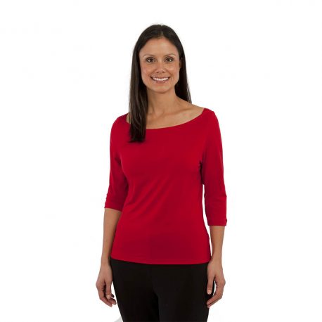 T1034 – Boat Neck Top
