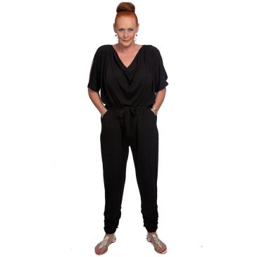 Cowl Neck Jumpsuit