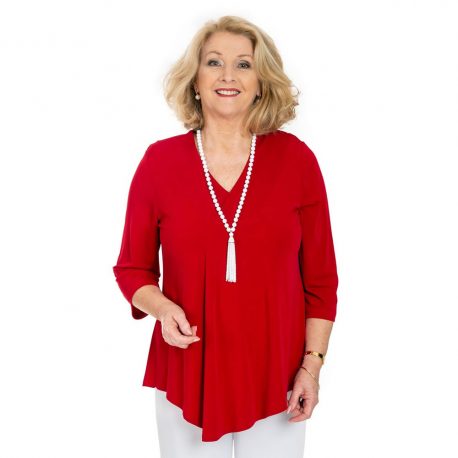 T1059A – V-Neck Swing Top