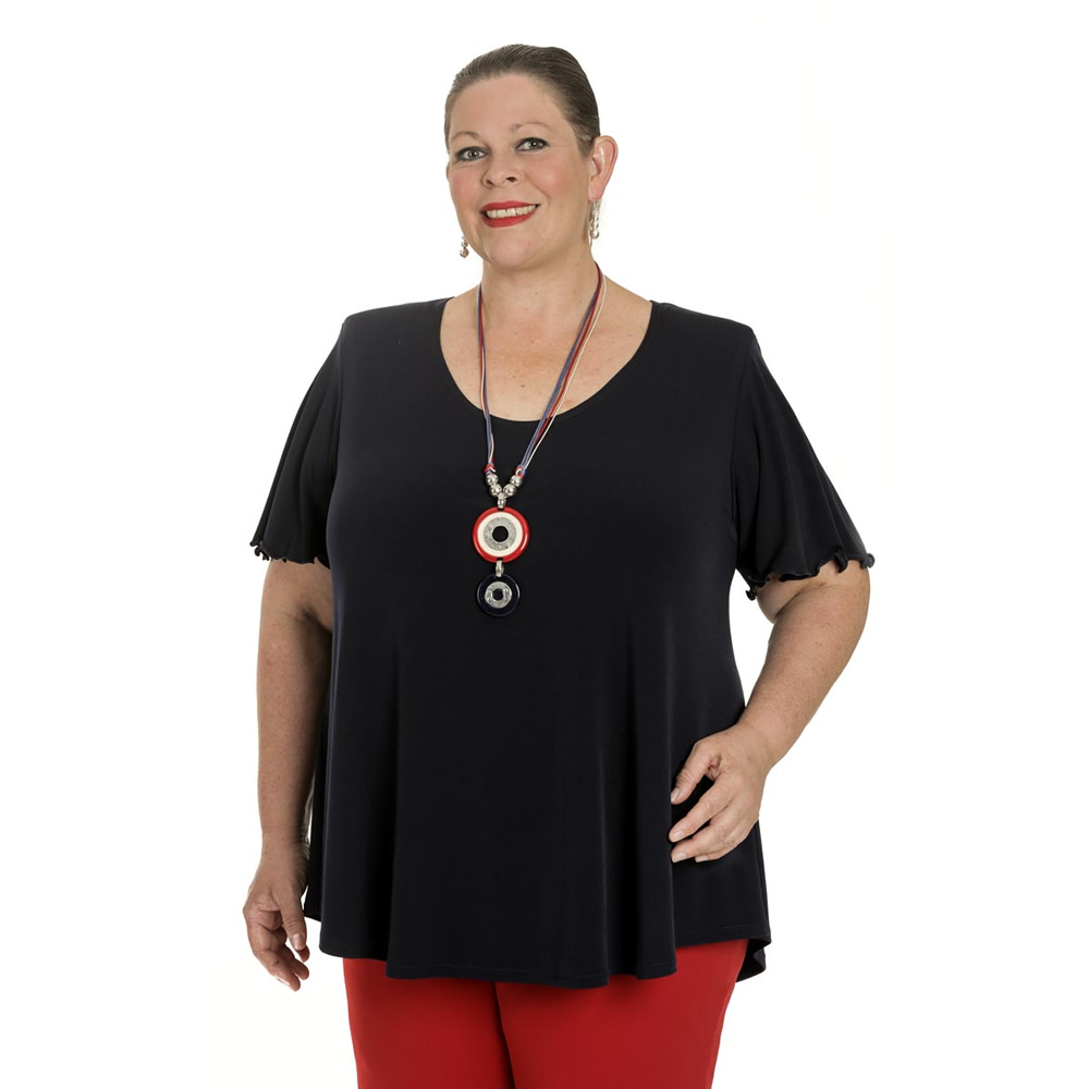Flared Sleeve Swing Top - Thats Me - The Label by Margo Mott